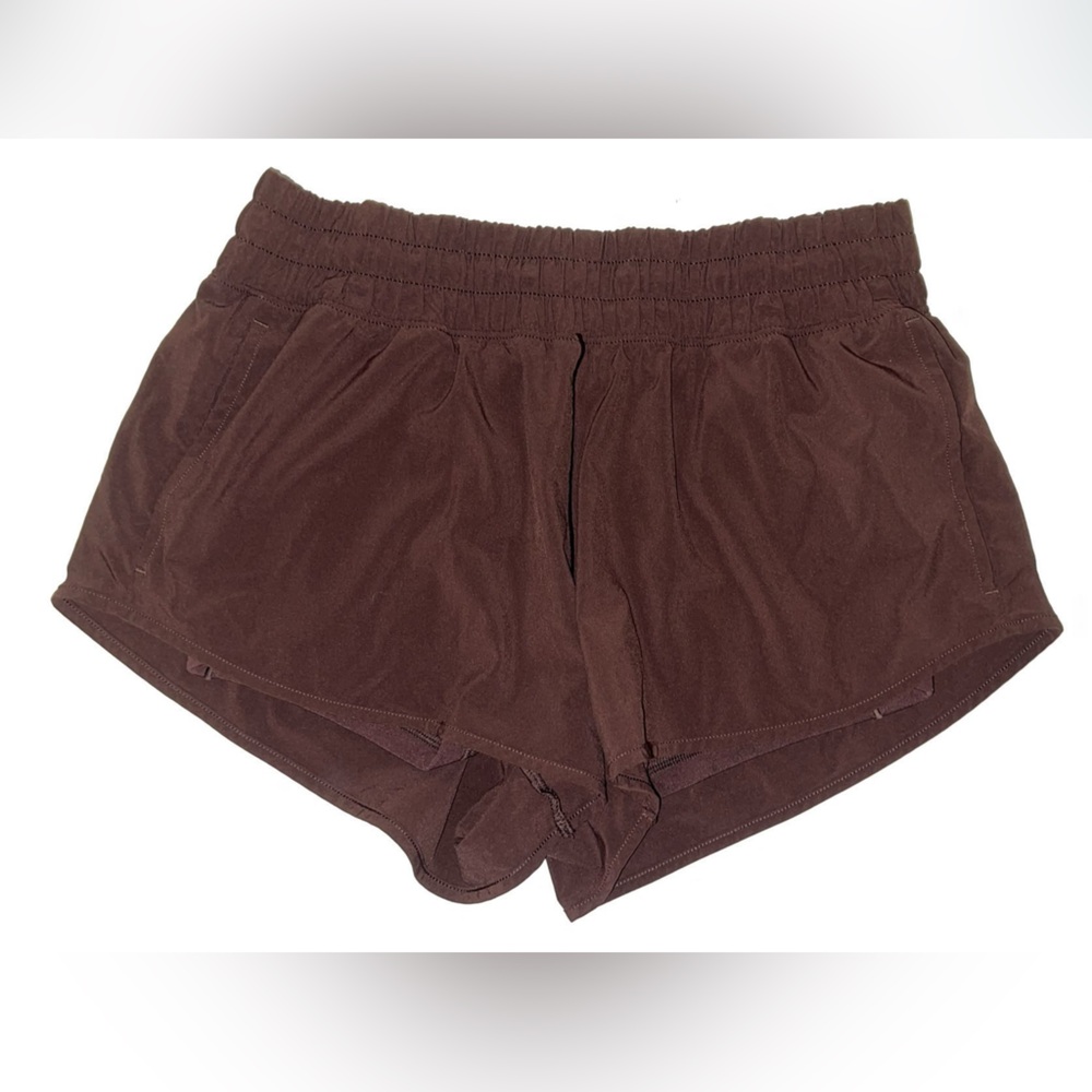 brown “aerie” athletic shorts